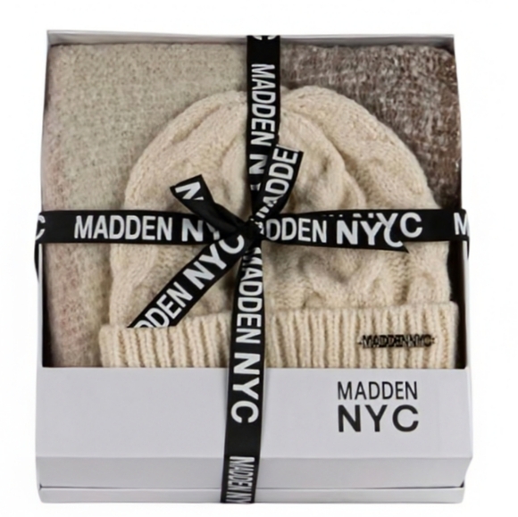NEW Steve Madden Toque and Scarf in Gift Box - Picture 1 of 5